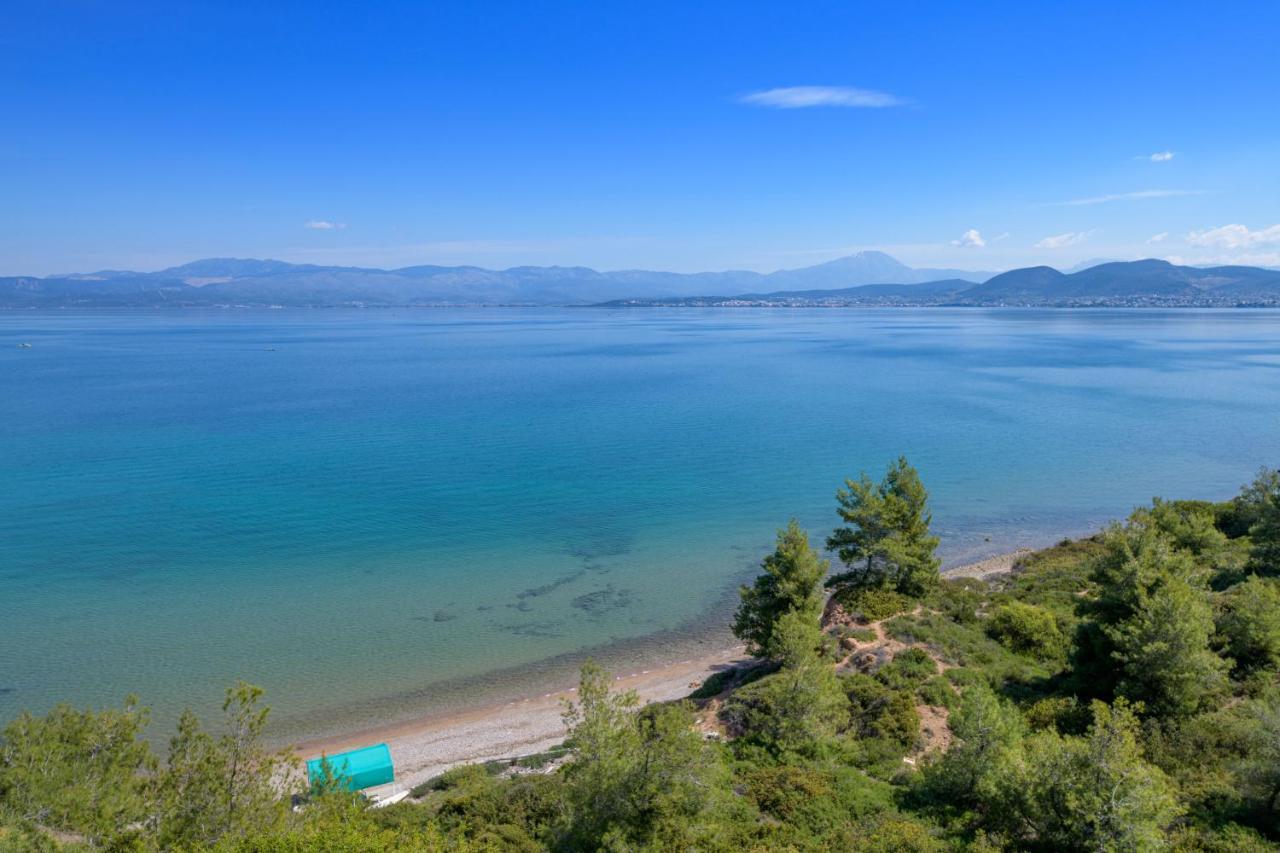 Crystal Beach Villa Chalkida Exterior photo