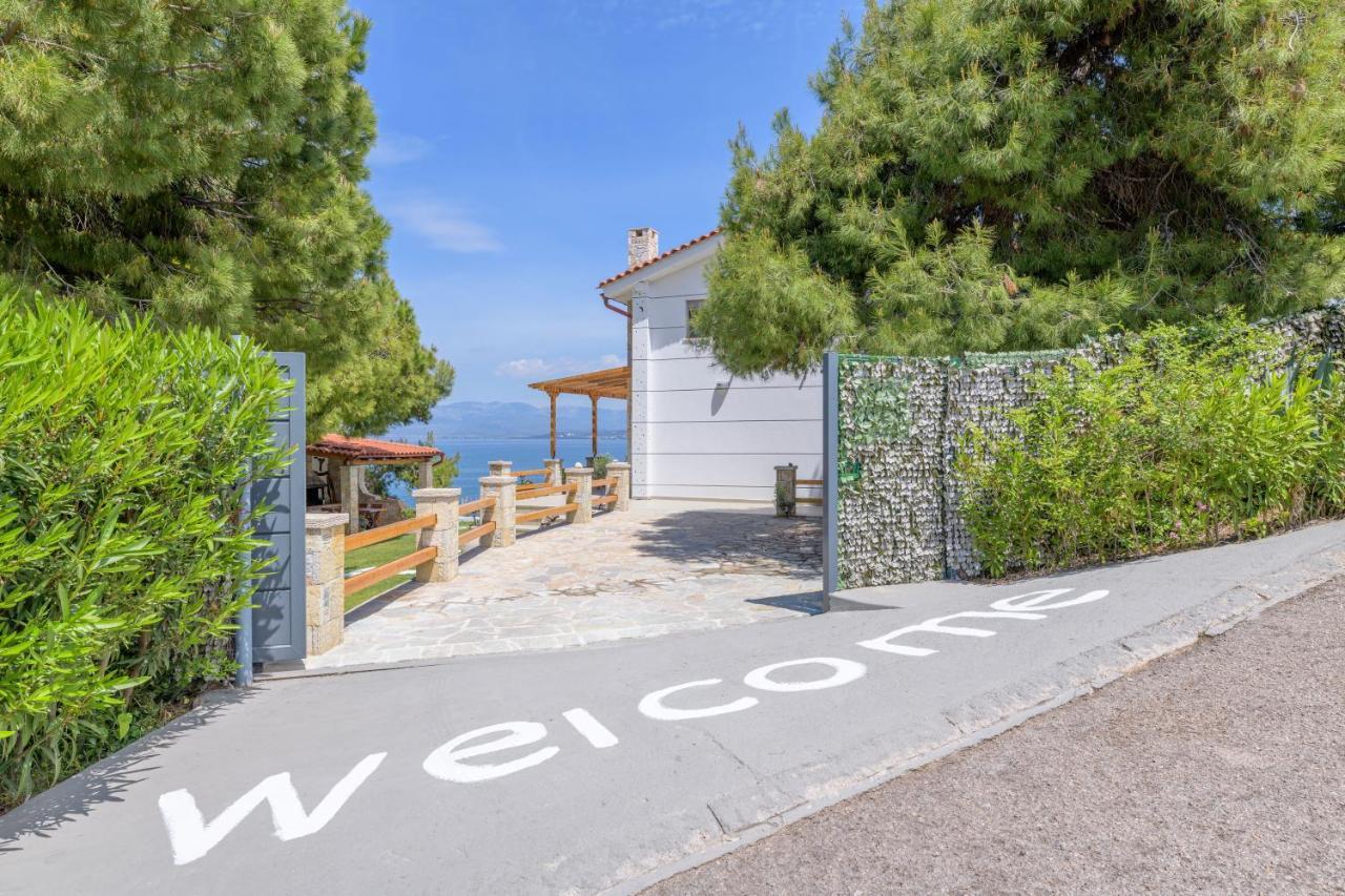 Crystal Beach Villa Chalkida Exterior photo