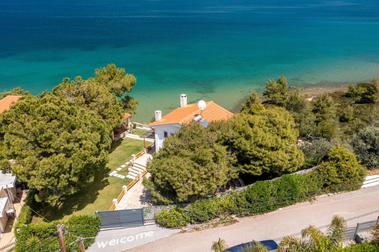 Crystal Beach Villa Chalkida Exterior photo