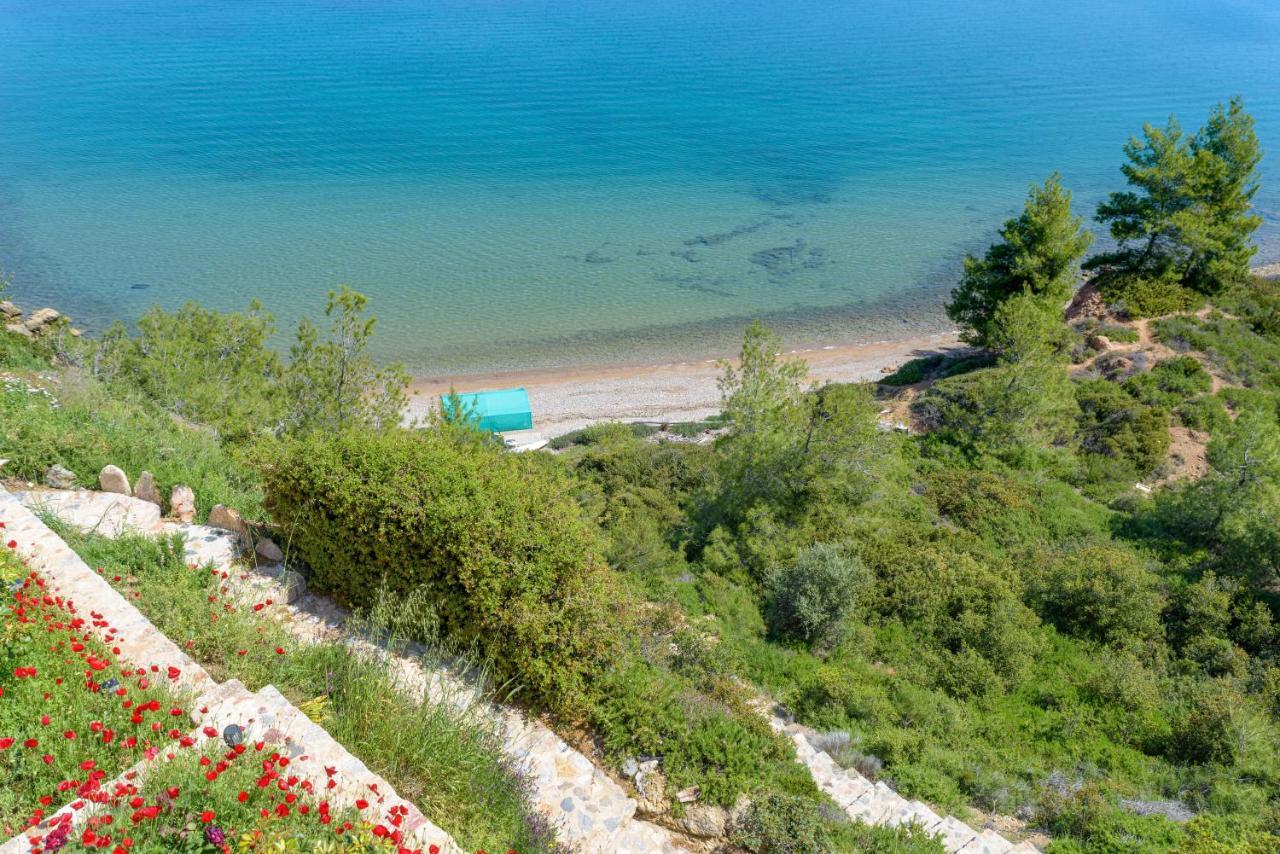 Crystal Beach Villa Chalkida Exterior photo